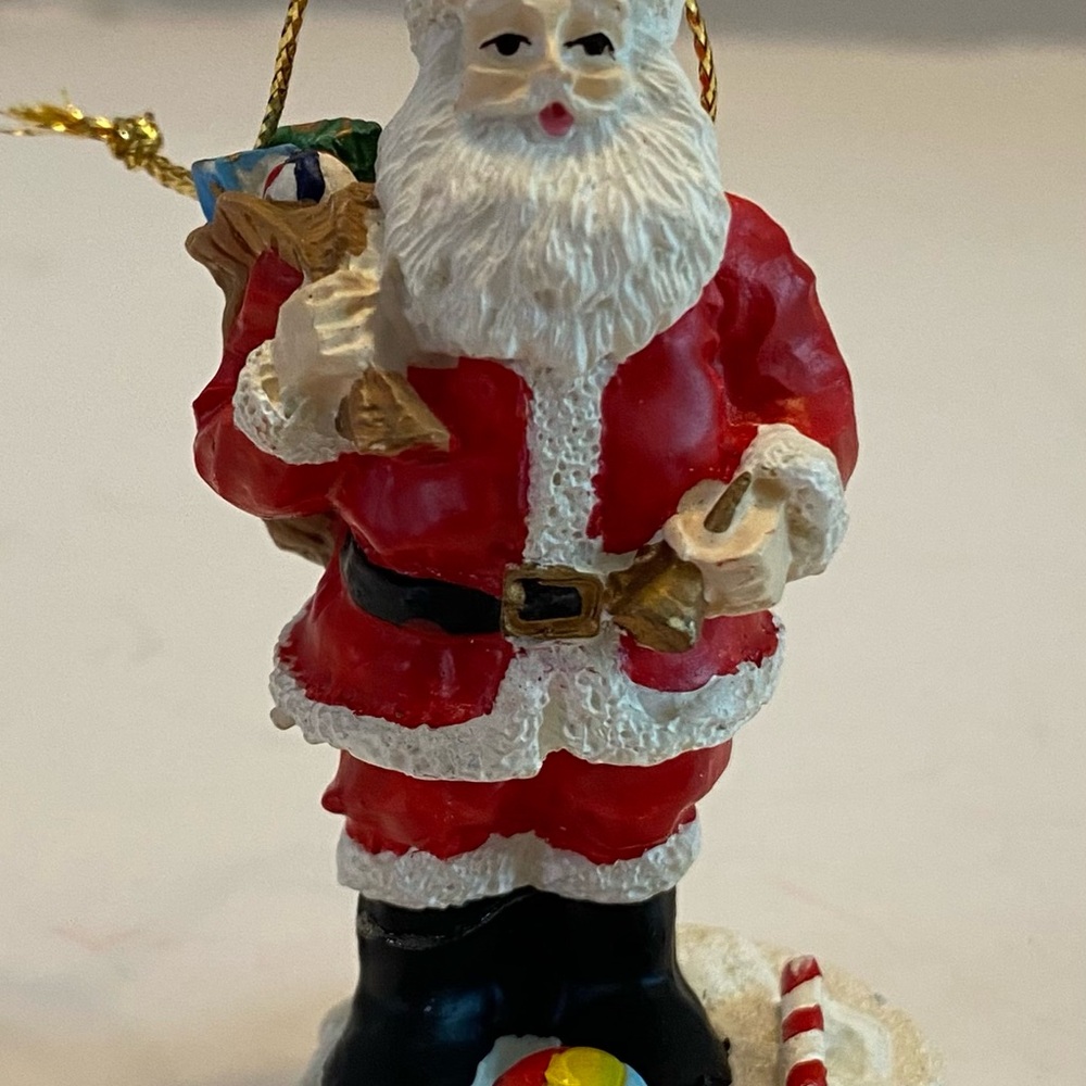 Santa Claus Christmas Ornament Vintage 90's 1998 Heritage Mint Ltd Old World